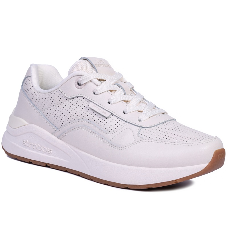 Кроссовки Strobbs женские F7715-16 бежевые