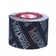 Кинезио тейп Rocktape 5см х 5м серебряный/логотип.